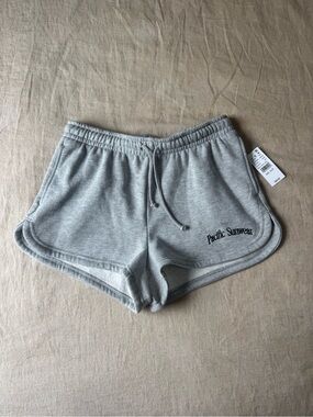 Pacific Sunwear Light Heather Gray Sweat Shorts